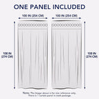 PureFit Outdoor Curtains for Patio Waterproof Weatherproof, UV Resistant - Image 6