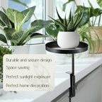 1 Pcs Window Sill Plant Shelf 5.7''D x 12.4''H Adjustable Window Shelf - Image 4