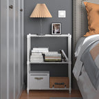 450 lbs Wire Storage Shelving 3-Tier Utility Shelving Unit Steel Organizer Wire - Image 2