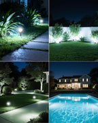 CORESLUX Solar Spot Lights Outdoor Waterproof IP68, 3-in-1 LED Cool Light Solar - Image 2