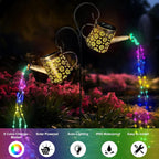 Solar Watering Can Lights Outdoor, IP65 Waterproof Garden Decor Solar Garden - Image 2
