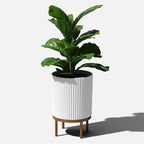 Veradek Demi Series Round Planter w/ Stand - Image 9