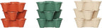 Set of 3 Stacking Planter Tower - Image 7