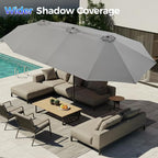 SUPERJARE 13FT Outdoor Umbrella - Image 3