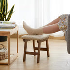 Foot Stool Ottoman Foot Rest Under Desk, Small Stool - Image 7