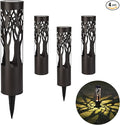 4Pack Solar Pathway Lights Outdoor, Landscape Lighting Dust to Dawn Solar Lights by PUMPSUN