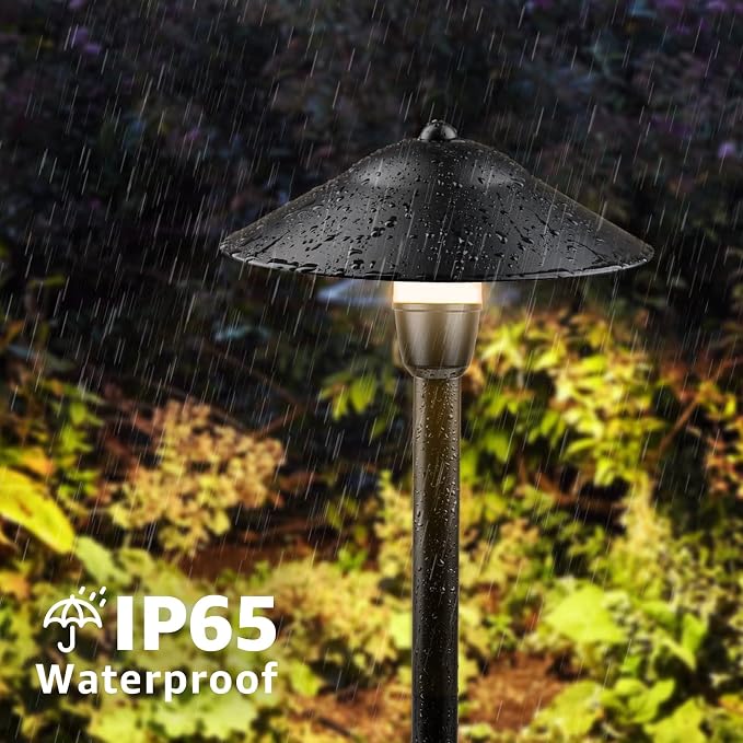 SUNVIE Low Voltage Pathway Lights LED Landscape Lights Low Voltage 3W 12-24V - Image 5