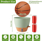 2 Pack 10 inch Plant Pots, Plastic Self Watering Planters - Image 6