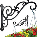Hanging Planter Hooks 8-Inch 2 Pcs, Outdoor Hanging Brackets Wall Hook Heavy by HCDHAKN
