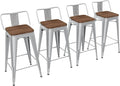 Yongchuang 24 inch Barstools Set of 4 Counter Height Bar Stools Farmhouse by YongchuangInternational