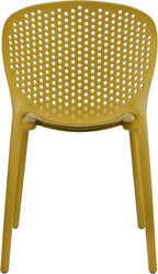 2xhome Set of 2 Patio Dining Chairs | Modern Stackable Outdoor Pool Side Chair - Image 8