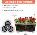 VECELO 7 Tier Vertical Garden Planter, Self Watering Stackable Planters - Image 4