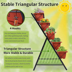 Homdox 2 Pack Vertical Garden Bed, 5 Tiers Vertical Raised Garden Planter - Image 4