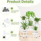iDavosic.ly 6 Tier Folding Plant Stand Indoor Outdoor - Image 4