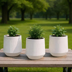 Plant Pots，Set of 3 Plastic Pots - Image 6