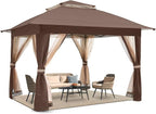 COOSHADE 13x13 Pop Up Gazebo Tent Outdoor Canopy Patio Shelter by COOSHADE