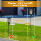 Chunful 8 Kit Solar Light Stakes Replacement Lame Lamp Extension Pole Ground - Image 3