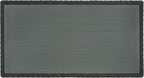 SAFAVIEH Couture Collection Margarita Dark Grey Faux Wicker Rectangle - Image 6