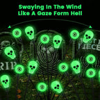 Solar Lights Outdoor, Halloween Decorations Outdoor, Scary Eyeball Lights - Image 3