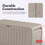Keter Marvel Plus 71 Gallon Resin Outdoor Storage Box - Image 9