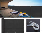 LOVE STORY Balcony Privacy Screen, UV Protection and Weather-Resistant - Image 5