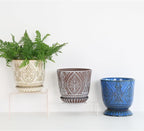 Gepege 6 Inch Ceramic Planter, Birthday - Image 5