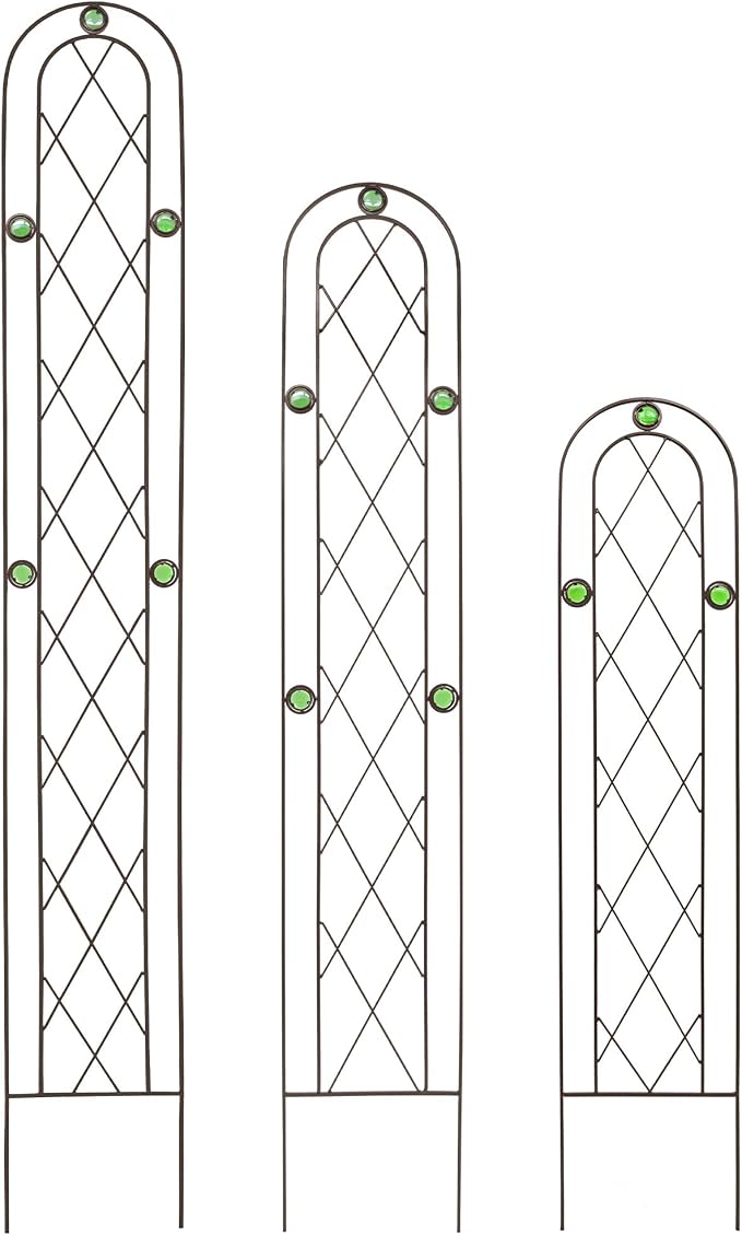Arcadia Garden Products TR01 4' x 10" Arched Garden Trellis - Image 3