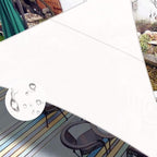 LOVE STORY Right Triangle 12'x18'x21.6' Waterproof Sun Shade Sail Canopy UV by LOVESTORY