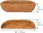 1 Pcs Trough Coco Liner 48 inch Wall Planter Replaceable Coco Liner - Image 2