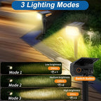 Solar Spot Lights Outdoor Waterproof IP65, 2 Pack Landscape Spotlights - Image 3