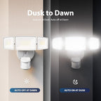Onforu 100W LED Motion Sensor Outdoor Lights, Dusk to Dawn Flood Light Outdoor - Image 6