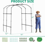 DoCred Tall Garden Arch Trellis - Image 5