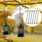 8 Pack 12 Inch Large S Hooks for Hanging Plants, Bird House and Clothes - Image 4