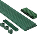 MAXPACE 93pcs Garden Stakes Kit: Includes 30 Sets of Fiberglass Plant Sticks by MAXPACE