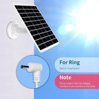 2-Pack 5W 6V Solar Panel for Ring Camera, Solar Charger Compatible - Image 2