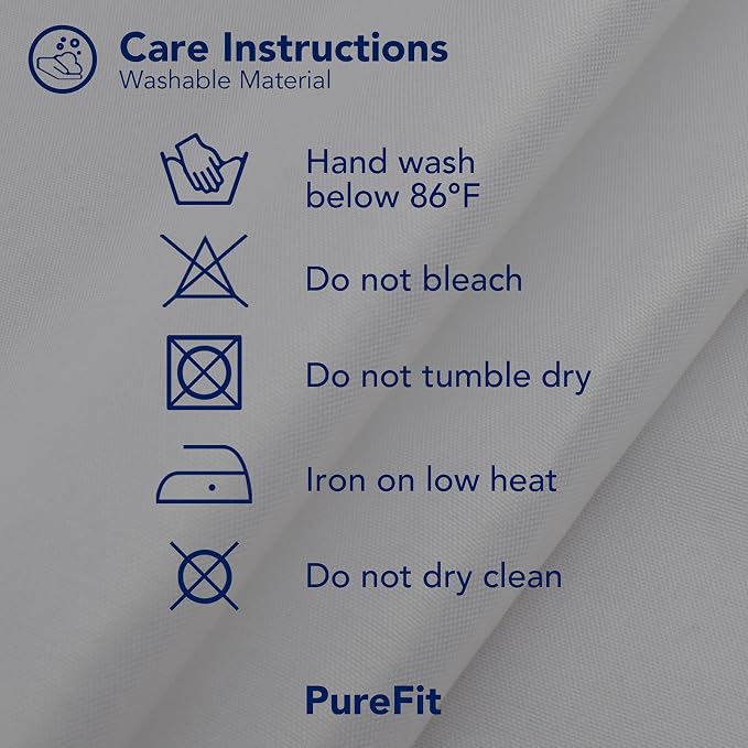 PureFit Outdoor Curtains for Patio Waterproof Weatherproof, UV and Fade - Image 7