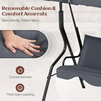 Tangkula 3 Person Porch Swing, Patio Swing - Image 5