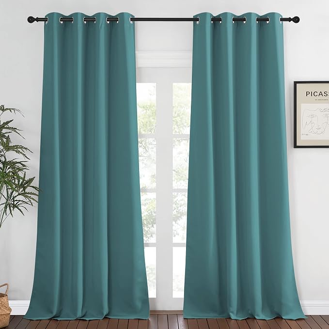 NICETOWN Blackout Curtain for Short Window by NICETOWN