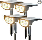 Solar Spot Lights Outdoor IP68 Waterproof, Ultra-Bright Performance，Simple Modes by Home