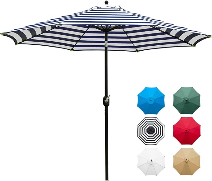 Sunnyglade 9' Patio Umbrella Outdoor Table Umbrella by Sunnyglade