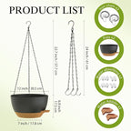 12 Inch Hanging Baskets 2 PC - Image 2