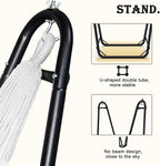Hammock Chair with Stand, Heavy-Duty Hanging Chair with Stand, - Image 4