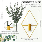 Jexine 4 Pcs Hanging Planters - Image 2