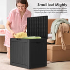 DRATO Deck Boxes, 30 Gallon Outdoor Storage Box - Image 5