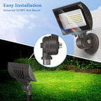 dephen 30W LED Flood Lights Outdoor - Image 2