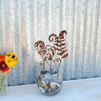 Metal Flowers for Outside, Yard Art Outdoor Plant Decorations for Pots - Image 4
