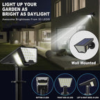 Solar Spot Lights Outdoor, 53 LEDs IP65 Waterproof Solar Lights Outdoor - Image 5