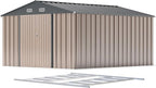 Patiowell 10 x 12 FT Metal Storage Shed - Image 8
