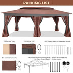 COBIZI Gazebo 12x20 Heavy Duty Gazebos - Image 9