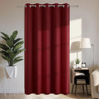 Joydeco Blackout Patio Sliding Door Curtains 90 Inches Long, Grommet Privacy by JOYDECO